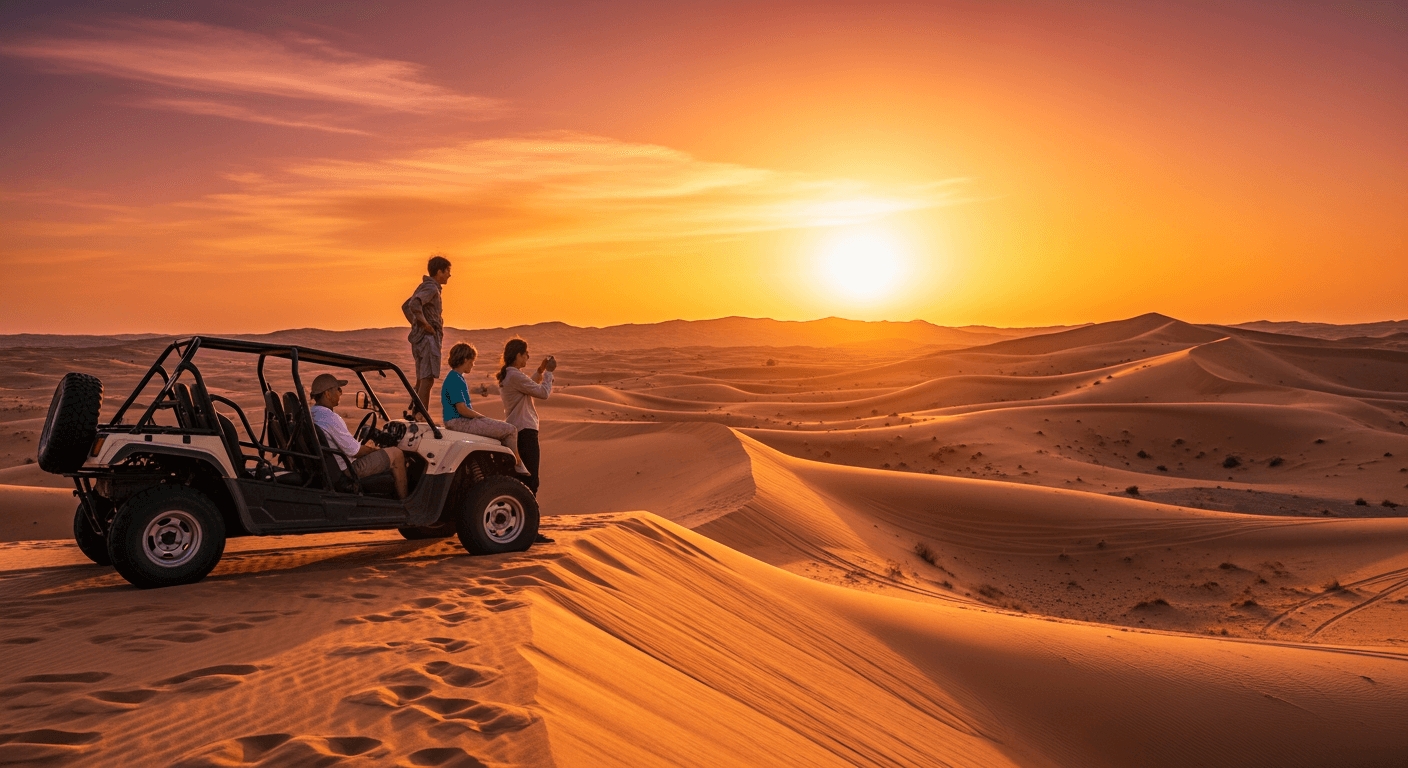 Evening Safari with 4-Seater Dune Buggy