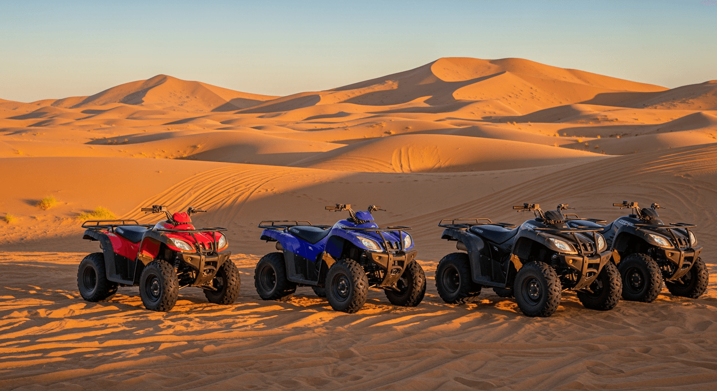 Morning Desert Safari with Quad Bike